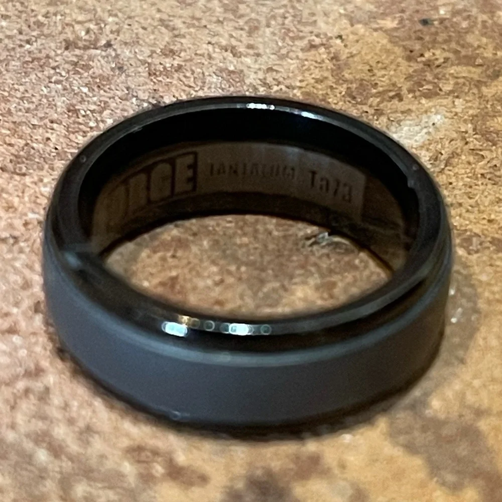 FORGE Tantalum Comfort-Fit Wedding Band